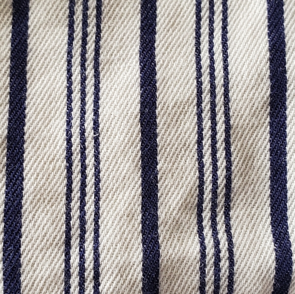 Cotton Linen Striped Shorts - Picture 4 of 7